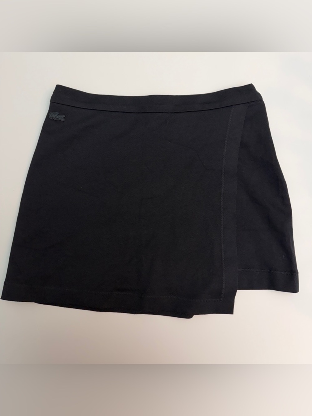 *New* Lacoste Faux Wrap Mini Skirt, Size 38/US 6